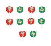 10 Palettes Pouces Vers Le Haut, Pouces Vers Le Bas | Design Double Face Vif, Panneau de Vote Pouce Vers Le Haut Vers Le Bas pour Les Enchères, Les Élections, Les Cours