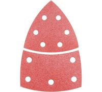 Bosch Feuille abrasive 2608607410 P180 102x62 mm auto-agrippante perforée – 10 pièces