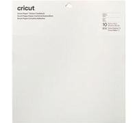 Cricut Papier cartonné autocollant Smart Paper™ 10 feuilles blanc 33 x 33 cm