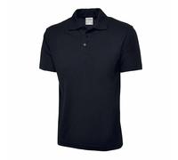 10 Paquet Polo Uni Unisexe Hommes Classique Vide Tee Travail Manche Courte Uneek