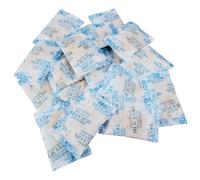 10 Paquets Sachet Gel de Silice, Anti-Humidité, Silica Gel, Silice, Deshumidificateur, pour la Déshumidification des Meubles, des Vêtements, etc (10×10g)