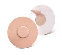 10 Patchs Autocollants Pour Glucomètre/Capteur Beige
