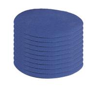 10 patchs thermocollants en coton - coloris bleu AGT