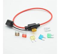 10 pc Mini prise de courant étanche petite lame Type porte-fusibles en ligne avec 5/7. 5/10/15/20A fusible auto remplacement de voiture Câblage de protection (Size : 20A)