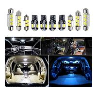 10 pc x Canbus Ampoule LED sans Erreur kit de dôme de Lecture de Carte de Toit intérieur, pour Nissan Qashqai J10 J11 2007-2019