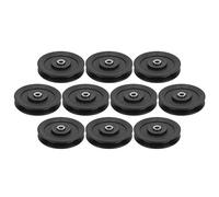 10 pcs 115mm Roulement Poulie Roue Nylon Fitness Roulement Poulie Accueil Gym Attachements Exercice Musculation Accessoire