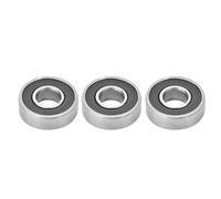 10 PCS 6000 2RS Double Roulements à Joint en Caoutchouc, Mini Roulement Vitesse de Poinçonnage en Acier au Carbone Pièces Industrielles avec Joint en Caoutchouc Support à Haut RPM