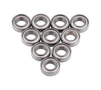 10 pcs 688ZZ Mini roulements à billes en métal Rainure profonde à Double Blindag Roulement à billes 8x16x5mm