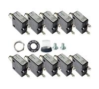 10 PCS 98 series 50A 250V Manual Reset Thermal Overload protector switch electronic Circuit Breaker SWITCH(50A)