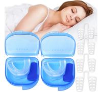 10 Pcs Anti Ronflement Solution Ronflement, Apnee Du Sommeil, Snore Stopper, Anti Ronflement Efficace, Réduction Ronflement, Anti-Snoring Ring Sleep Health Care For Men And Women Dormez Bien