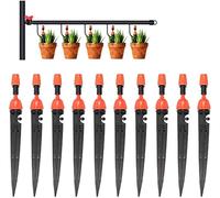 10 PCS Arrosages Automatique Goutte à Goutte Micro Asperseur Arrosage Système D'Irrigation Réglable Kit Irrigation Potager Arroseurs Plante Dispositifs pour Arrosage Jardin Paysage(20.5CM)