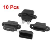 10 Pcs Auto Bateau Camion Essuie-glace ATC Porte Fusible Housse De Siège Noir