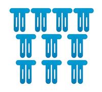 10 Pcs Bandes de Kinésiologie Prédécoupées pour Genoux, Imperméables Tape Kinesiologie Genou élastiques Strapping Genou Bande Kinesiologie Sport Genoux de Sans Coupure de Kinésiologie étanche