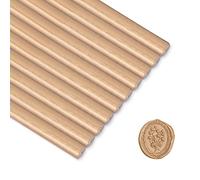 10 Pcs Bâtons de Cire à Cacheter, 10 x 0.7 cm Cire à Cacheter, Cachetage Cire Bâtons, Sans Fumée Rond Bâtons de Scellage à Chaud pour Enveloppes Cartes Boîte de Mariage Invitations de Carte Voeux