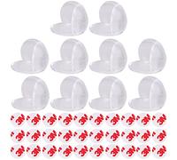 10 pcs Bébé anticollision Desk Corner Coque Edge Coin de meuble de sécurité pare-chocs