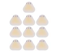 10 Pcs Blister Pansements, Bandages Blister, Empêche L'abrasion Gel Adhésif Blister Pads pour la Prévention des Ampoules au- Polyvalent, Fin et Léger (42x45mm)