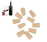 10 Pcs Bouchon Conique En Liège, Bouchon De Bouteille De Vin/Bière En Bois Destiné À La Mise En Bouchons De Remplacement En Bois Pour Bouteille Des Vins, Des Jus De Fruit, Des Liqueurs (22 * 17 * 35)