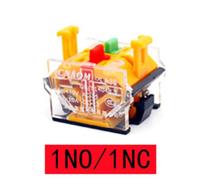 10 PCS,Button Switch,Momentary/Locking,Electrical Equipment,10A 110V-440VAC,1NO/1NC,No Light,LA38-11BN NWPNLXEA(1 NO - 1 NC,Self reset)