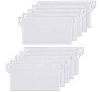 10 pcs Californie Aveugle Poids Plaque Poids Stores Verticaux Poids Plaque Aveugle Vertical Latte 127mm Blanc Pièce De Rechange