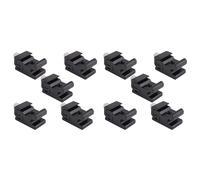 10 Pcs Camera Metal Chaussure Froide Chaussure Chaude Support Flash Adaptateur de Montage avec Vis de Trepied 1/4 pour Pied de Lumiere Trepied