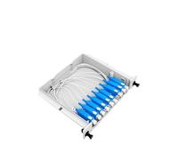 10 Pcs Carrier-Grade Optical Fiber Splitter PLC Type/Plug-in SC Interface 1 Point 8 Channels, 1 Point 8 Channels Splitter, SC Interface 1 Point 16 Channels, 1 Point 16 Channels Splitter(1-8)