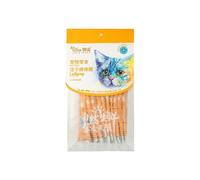 (10 pcs,Chicken-Pumpkin)Lanno Chicken Freeze-Dried Candy Cat Snacks Nutritious Chicken Fruit Flavored