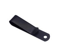 10 pcs Clip ceinture pour cuir Craft Printemps Holster Boucles de crochet en métal 5,1 cm (52 mm) x 1,1 cm (11 mm) Noir