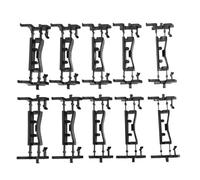 10 Pcs Clip de Rail d'égouttement de Moulure de Toit MN142343 Clip de Retenue de Garniture de Support de Toit de Remplacement pour Lancer, EVO, Outlander Sport Gardez Votre