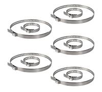 10 Pcs Collier Soufflet Cardan En Acier Inoxydable Pince De Joint HomocinéTique D'Arbre à Cardan Collier De Serrage 5 petites et 5 grandes pinces réglables Kit de joint d'arbre d'entraînement