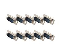 10 Pcs Computer DB9 Mâle Connecteur Adaptateur Solder Type 9 Broches RS232 Prise D-Sub Connecteurs