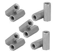 10 Pcs de Long Noix de Tige de Tige Hexagonale Hexagonale à Noix de de Filets (M6 * 25) (M6*25)