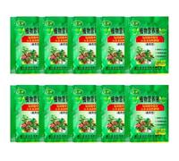 10 pcs d'enracinement de la poudre pour les boutures de plantes poudre enracinée soluble Naphthaleneactic Acid Root Hormone pour les transplantations et la gestion des a