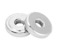 10 Pcs Din467 Gb807 m3 M4 M5 M6 M8 M10 Poignée avec Écrous Noix En Dentelée Pointes Écrou Pouce Mâtré(M8(10pcs))