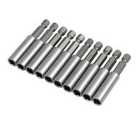 10 Pcs Douille Hexagonale Extension Embout MagnéTique 1/4" Hex, Porte-Embout Pour Outils éLectriques, Support De Foret Universel, Compatible Avec Perceuses Et Tournevis éLectriques