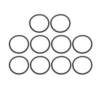 10 Pcs en Mousse de Haut-Parleur Anneaux Surround, 6,5 Pouces de Joint de Haut-Parleur Pièces de Remplacement pour Réparation de Haut-parleurs ou Bricolage, Anneau de Lave-Glace