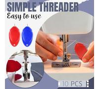 10 Pcs Enfileur D'aiguille Simple D'aiguille L'enfile-Aiguille Pour Machine À Coudre Simple Enfile-Aiguille Bricolage Kit De Couture