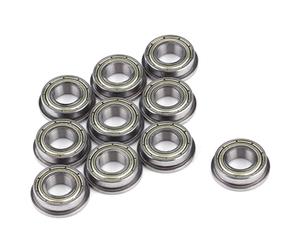 10 pcs F688ZZ Roulement à billes à bride, 8x16x5mm blindé en acier chromé paliers à bride pour planeur, roues, tondeuses à gazon, imprimantes, moteurs, réducteur, électronique