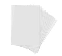 10 Pcs Feuilles de Mylar Pochoir en Mylar A4 Feuilles A4 Mylar Stencil Sheets (30,5x21,7 cm) 6 Mil