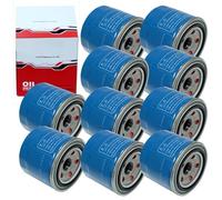 10 Pcs Filtre À Huile Moteur 26300-35502 26300-35504 MD352626 Compatible Avec Hyundai Filetage De Connexion M20X1.5