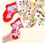 10 Pcs Fireworks Guns Handheld Confetti Poppers Anniversaire de Graduation Baby Shower Anniversaire Multicolore Gonflable Fireworks Gun Confetti Shooter pour le Nouvel An Noël Mariage Graduation
