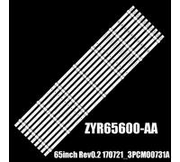 10 PCS For 1 TV 50pcs/Kit bandes LED 65GUB8862 65GUB8865 65GUB8866 65GUB8867 L G Innotek _ Arcelik 65 pouces Rev0.2 170721 _ 3PCM00Cafe l'autorisation ZYR65600-AA ""Nipseyteko