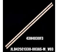 10 PCS For 5 TV 40 pièces/KitLED bande 43h4000gm 43H4030F3 43H5500G 43H5510G 43H5580G 43H4G SVH425A13 JL.D425C1330-003AS-M 43X1-2*12-20200322 ""Nipseyteko