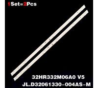 10 PCS For 5 TV Bandes LED THOMSON T32D16DH 01B T32D16DH 01W 32Income 1570 JL.D32061330-004AS-M 4C LB320T JF3 4C LB320T JF4 60 pièces/Kit ""Nipseyteko