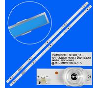 10 pcs For 5 TV LED pour 32L5069 HZ32E35A JHD315V1H-LB81 HZ32E35AD HD315S1H81-T0 2X5 _ 15 APT-32LB02 VER2 ""Nipseyteko®