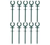 10 Pcs Garden Hose Guide Holder High High Toughness Plastic Nails Tools for Irrigation and Sprinkler Protect Your Plants
