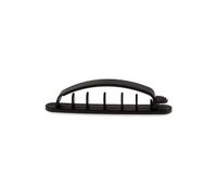 10 pcs Gestionnaire de câbles de sac avec ruban adhésif 8.5cm noir