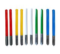 10 PCS Gonflable Ballon Sabre Bâton, 90CM Light Sabre Bâton Ballons, Ensemble de jouets d'épée gonflable, Sabre Jouet Enfant, Gonflable Ballons Anniversaire pour Fête Fournitures Parti