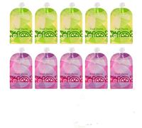 10 PCS Gourdes Réutilisables 150ML Gourde Compote Reutilisable avec Double Zip Sans BPA Baby Food Pouches Pour Compotes Purées Et Smoothies Bébé Enfant Et Adulte Facile à Remplir Et Nettoyer