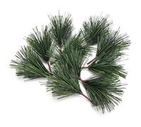 10 Pcs Green Artificial Pine Needles Xmas Tree Decor Needle Mixed Branchs Christmas Ornament New Year Home Supplies