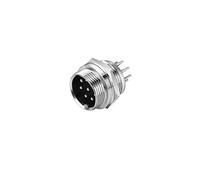 10 Pcs GX20 Male And Female Aviation Plug Socket Connector GX20-2/3/4/5/6/7/8/9/10/12 PIN Cable Aviation Plug Connector Rear Nut NWPNLXEA(9P-Male)
